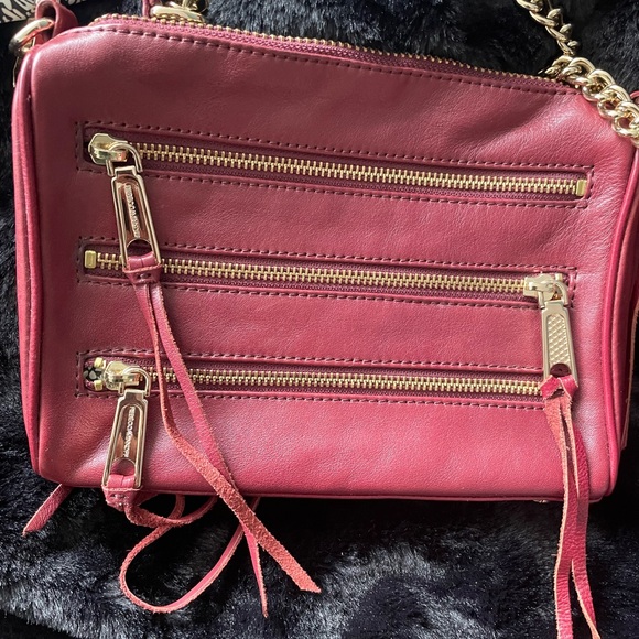Rebecca Minkoff 5 Zip Leather Bag BRAND NEW WITH TAGS - Picture 5 of 11